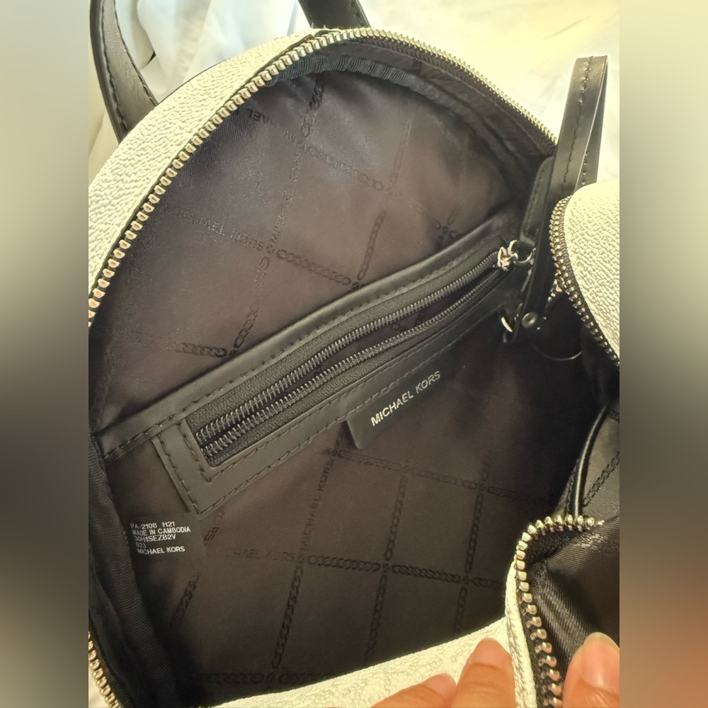 Michael Kors Rhea Zip Backpack - Picture 8 of 8